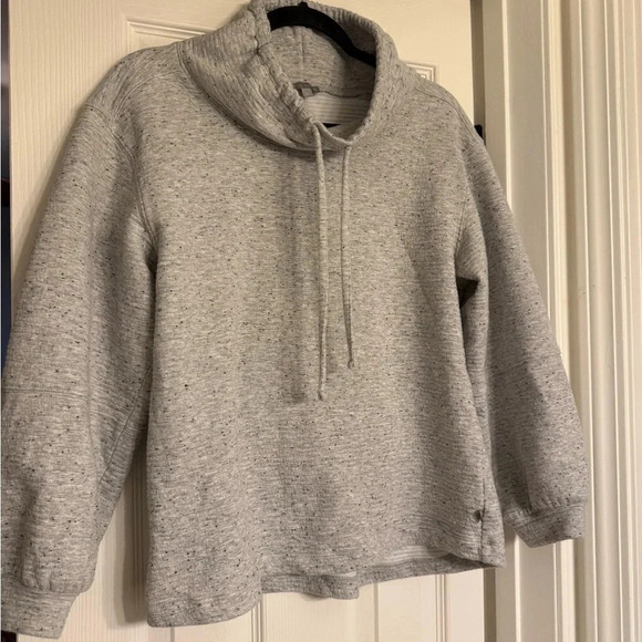 Talbot’s heathered grey pullover sweatshirt size m - Picture 2 of 6